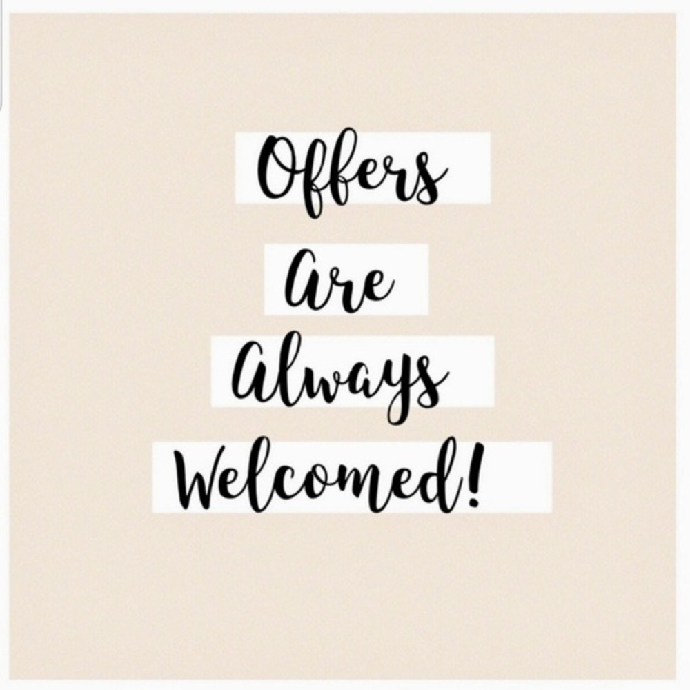 Offers are always welcome ;)